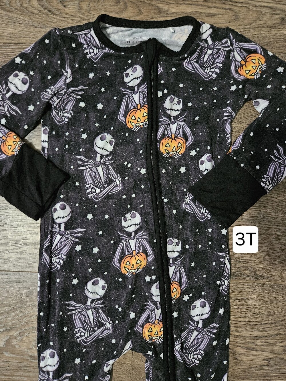 Little Snuggles Disney Nightmare Before Christmas 3T Zippy